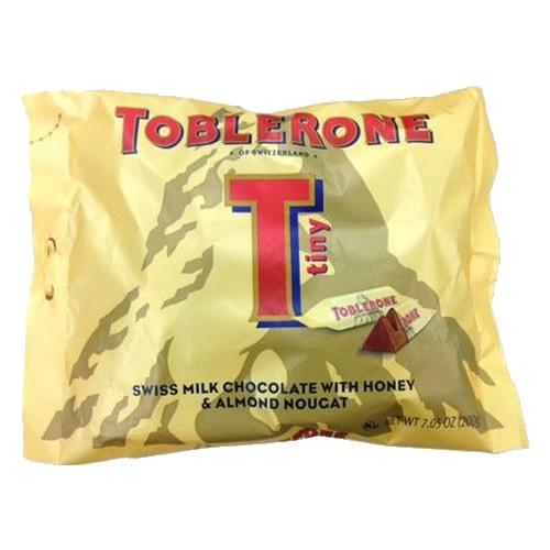 全品送料無料 トブラローネ ミルクチョコレート タイニーミルクバッグ 0g 袋セット マッターホルン スイス はちみつ 最新コレックション Www Nc Iec Com