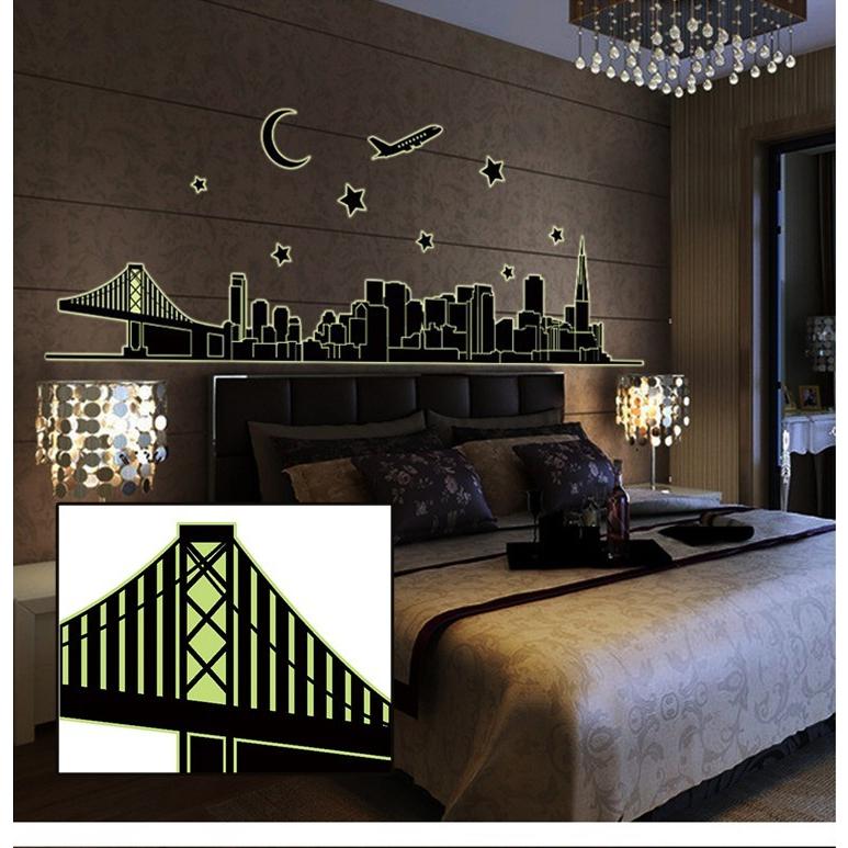 ウォールステッカー 夜光 インテリア ライト 光 アート かわいい 壁ステッカー おしゃれ こども部屋 ゆめかわいい 北欧 ナチュラル 飾りつけ 癒し Abq9601 Brightgirl 通販 Yahoo ショッピング