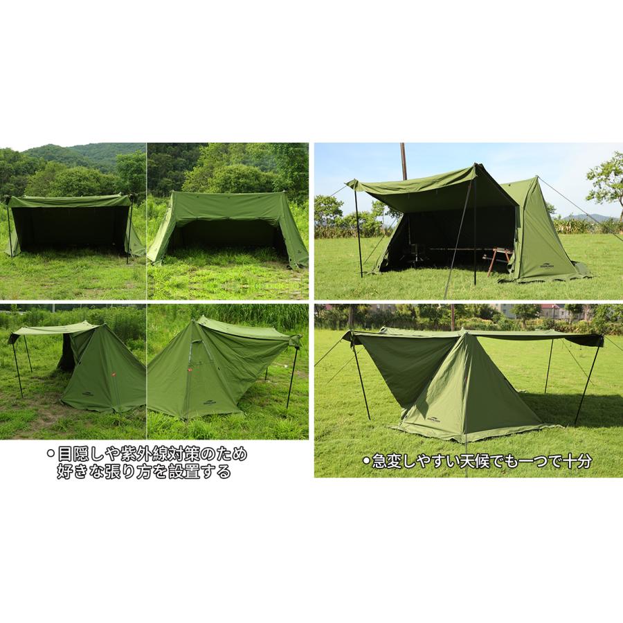 Soomloom ミリタリーテント Military tent Multi 煙突穴付き 軍幕 Soomloom ミリタリーテント Military tent Multi 煙突穴付き 軍幕