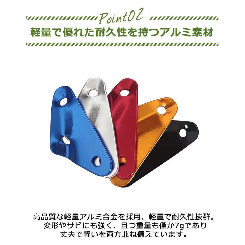 自在金具 アルミニウム 個セット 3つ穴タイプ ロープ 長さ調整 キャンプ テント タープ 簡単調整 金具 2 5 5mmまでロープ対応 アルミ自在 金具 Outdoor 108 set Brightgirl 通販 Yahoo ショッピング