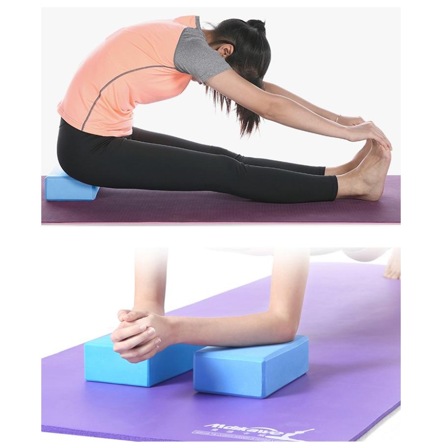 Soomloom 2個セットヨガブロック ヨガ ピラティス 用ブロック Eva ホットヨガプロップス フィットネス ストレッチ トレーニング ダイエット エクササイズ Tra 006 Brightgirl 通販 Yahoo ショッピング