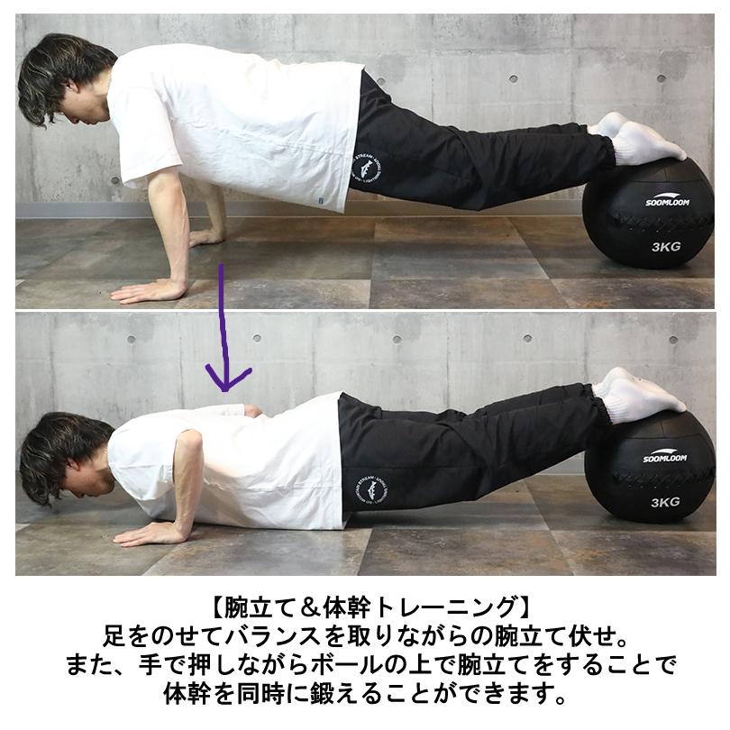 SOOMLOOM 9kg メディシンボール ウォールボール ソフト