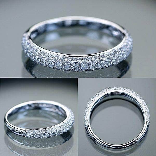 ダイヤモンド リング 指輪 K18WG ホワイトゴールド 天然ダイヤ0.70ct  