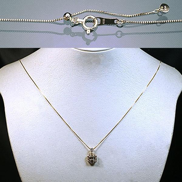 ダイヤモンド ネックレス K18YGイエローゴールド天然ダイヤモンド25石計0.30ctダイヤペンダント＆ネックレス/送料無料