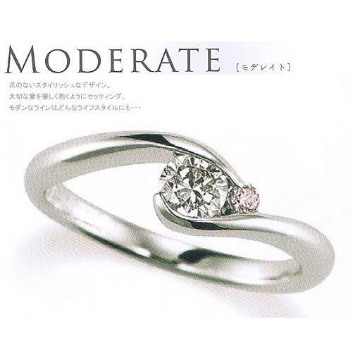 ダイヤモンド リング エンゲージリング 婚約指輪 結婚指輪 Pt900 プラチナ ダイヤモンド モデレイト(中石別売)(120226円)