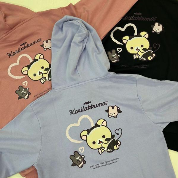 CUNE リラックマコラボパーカー ブラックレター 完売品 31周年 M