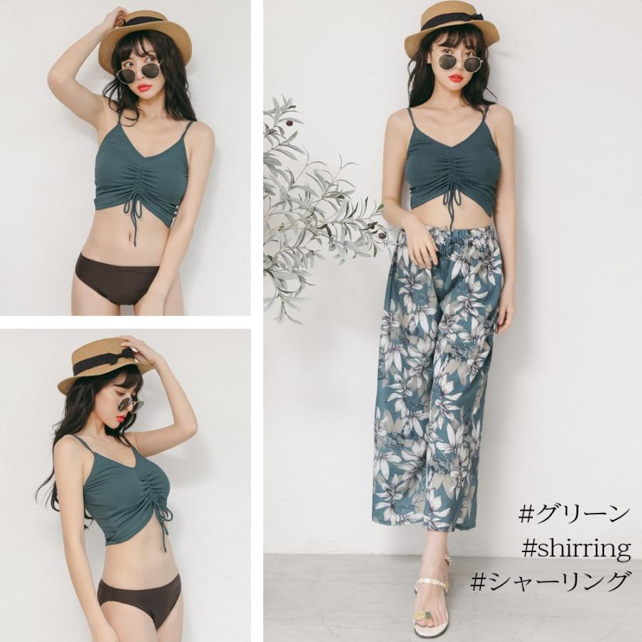 Brightlele（ブライトララ） ビキニ 水着 レディース 3点セット 体型