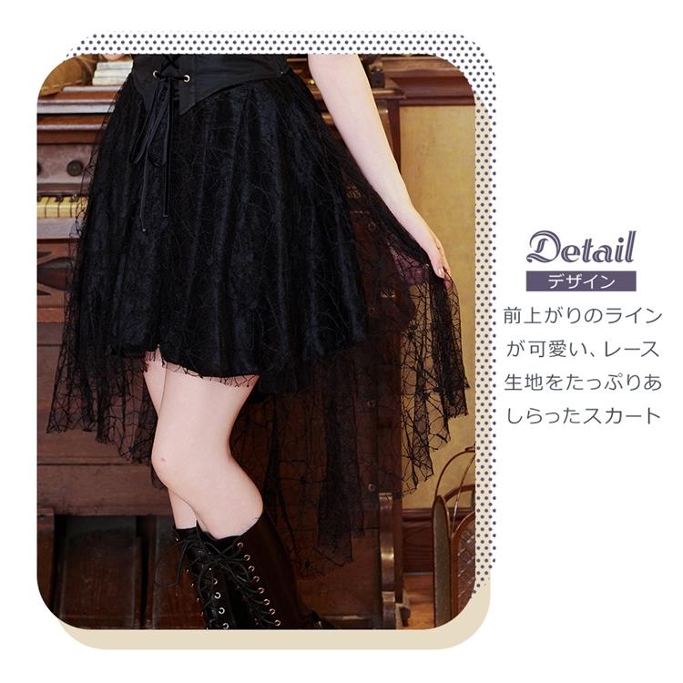 Brightlele（ブライトララ） ハロウィン コスプレ 衣装 魔女 ゴスロリ