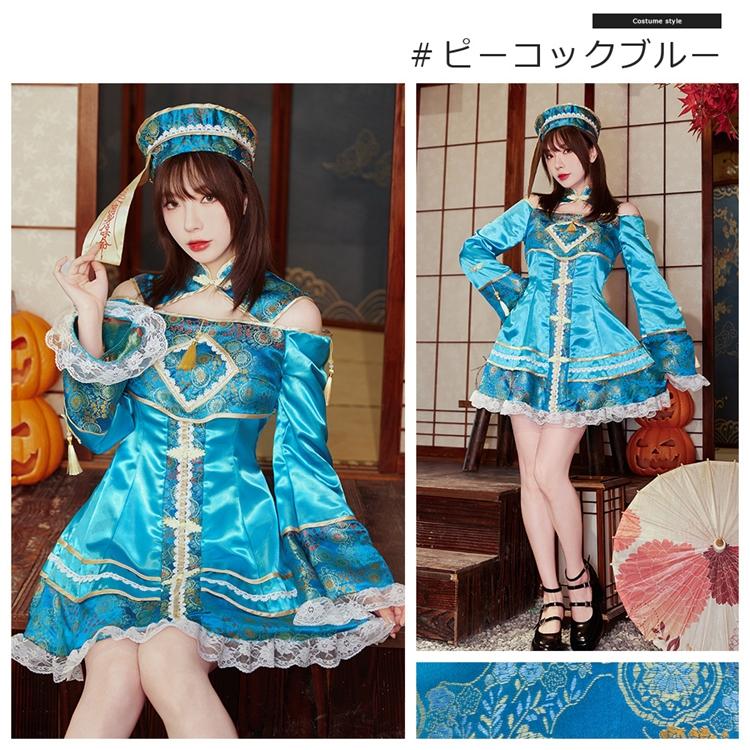 Brightlele（ブライトララ） ハロウィン コスプレ 衣装 キョンシー