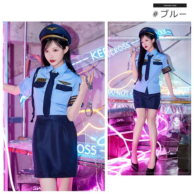 Brightlele（ブライトララ） ハロウィン コスプレ ポリス 衣装 警官