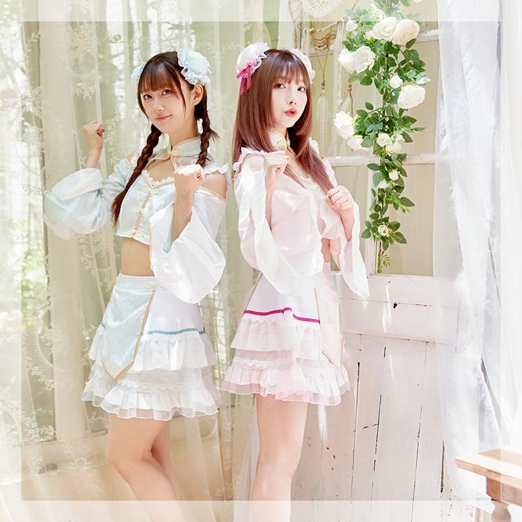 Brightlele（ブライトララ） ハロウィン コスプレ チャイナ チャイナ服