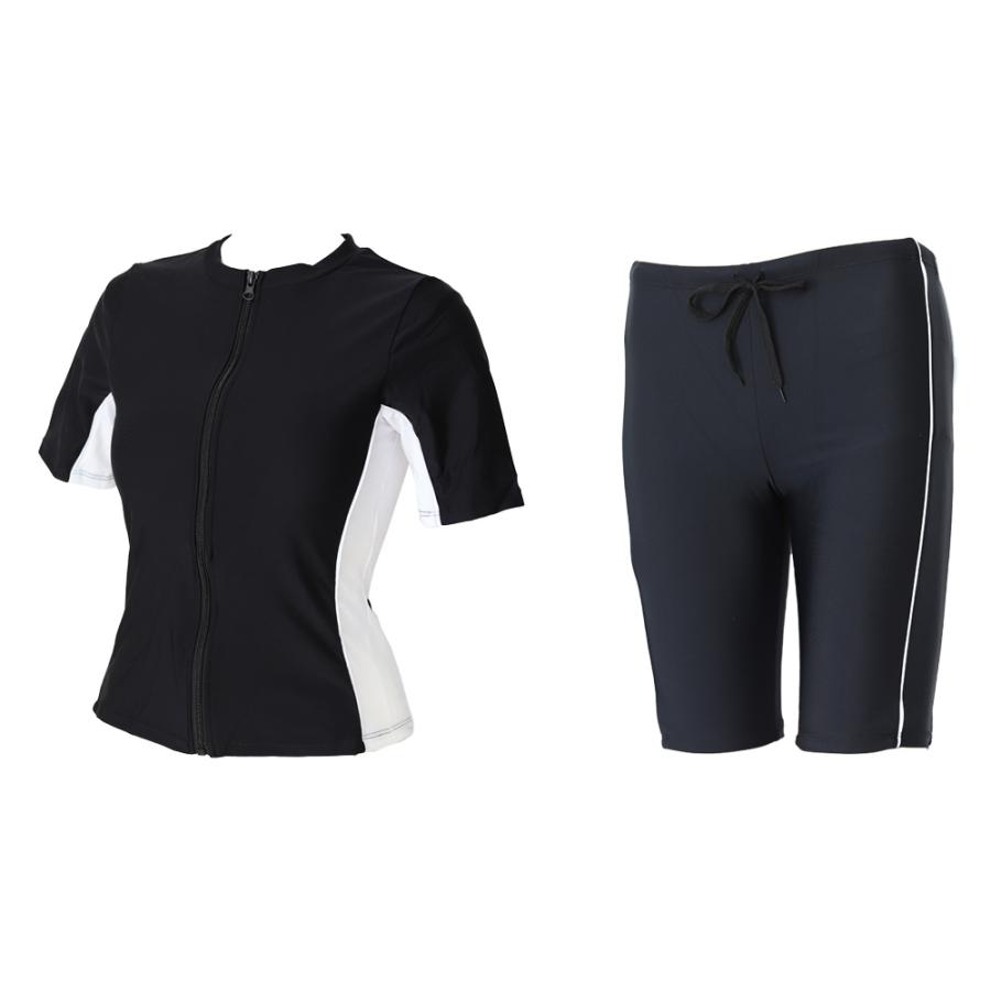 Brightlele（ブライトララ） 水着 レディース 体型カバー ラッシュ