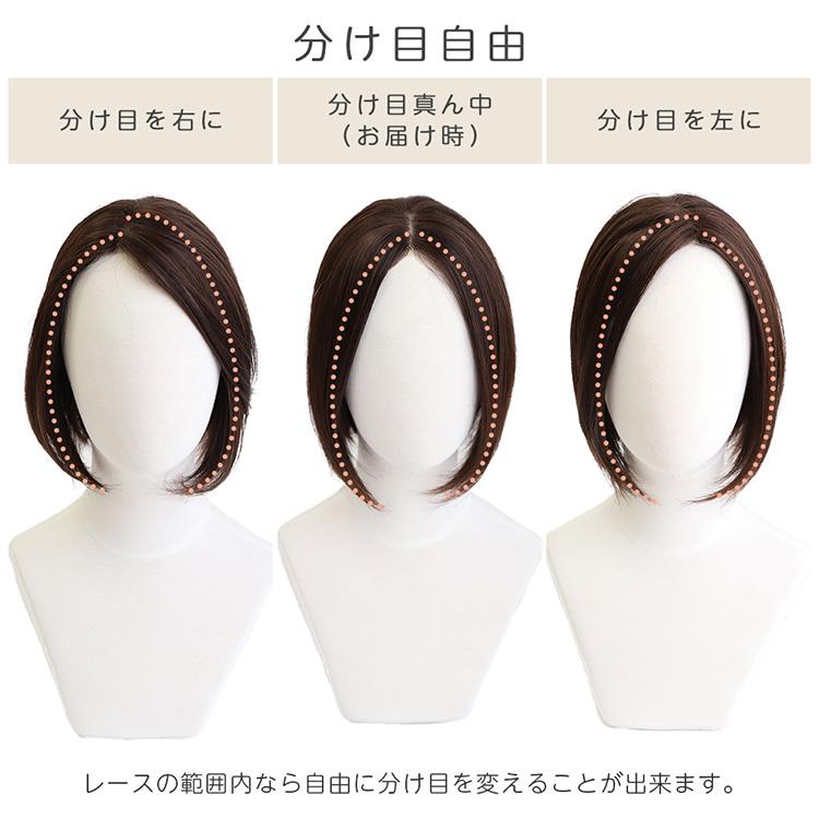 レースフロントボブウィッグ❤️分け目は自由に変えれます◎海外セレブウィッグ★ アフロカールフルレース人毛ウィッグ、4Bヘアライン、目に見えない360
