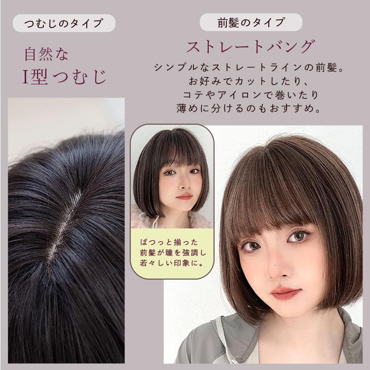Brightlele（ブライトララ） 医療用ウィッグ 素肌ウィッグ 竹 快適