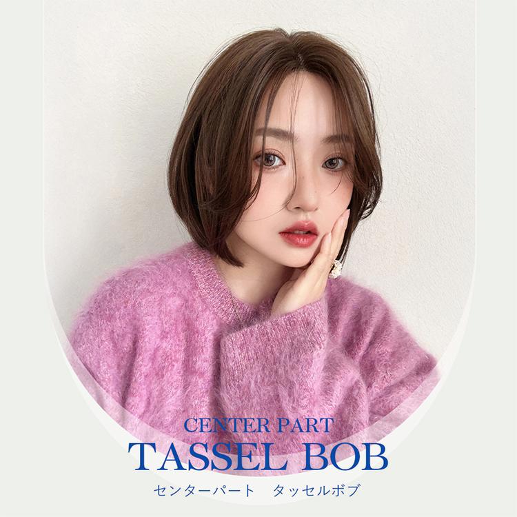 フルウィッグ人毛100%医療ウィッグ鎖骨ミディアム　センターパート　ブラック Brightlele 【 SALE！ 最終在庫処分】医療用ウィッグ 人毛MIX