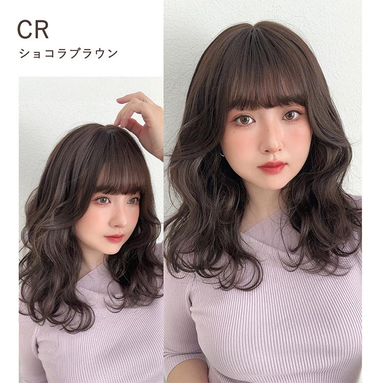 Brightlele ウィッグ 自然 ロング セミロング ミディアム フル