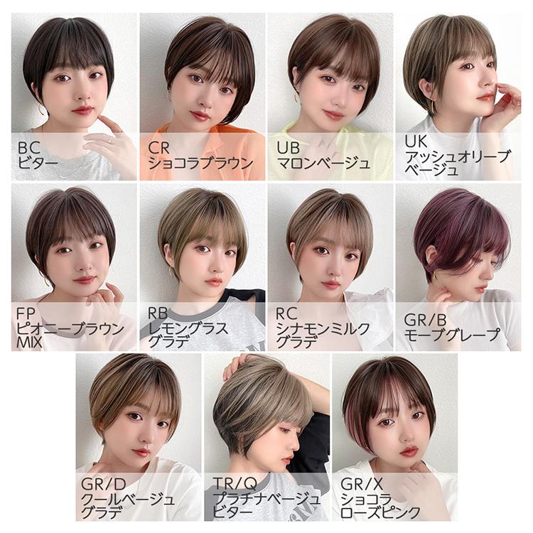 Brightlele ウィッグ ショート フルウィッグ 自然 女性 ウイッグ Brightlele ウィッグ ショート フルウィッグ 自然 女性 ウイッグ