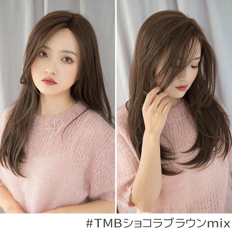 ブライトララ　CRショコラブラウン センターパート　 ロングウィッグ ブライトララ CRショコラブラウン センターパート ロングウィッグ