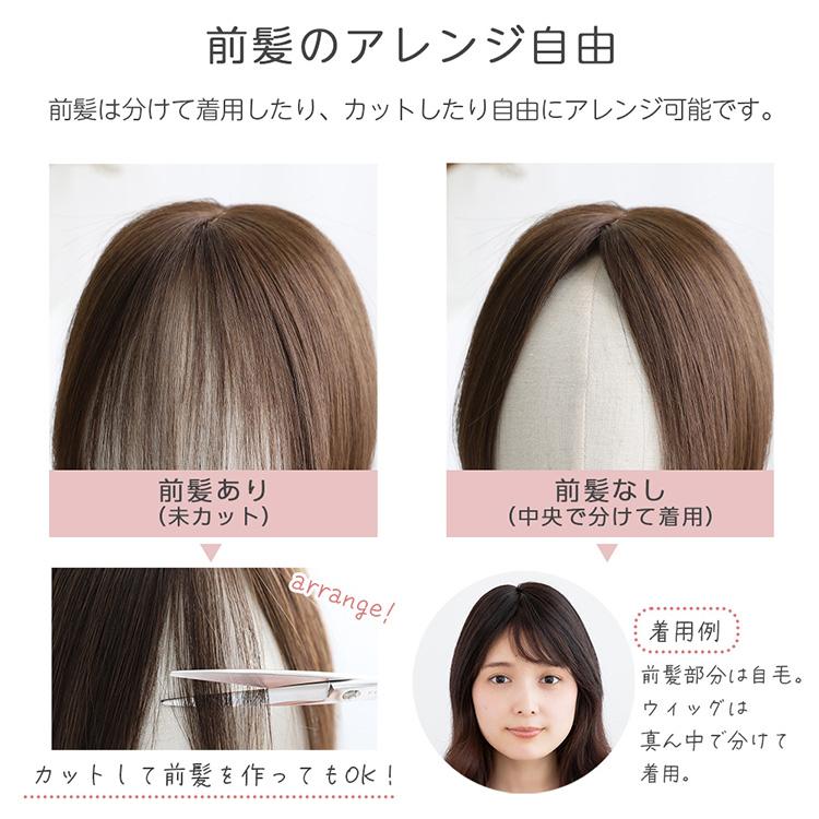 Brightlele トップカバー 20cm 部分手植え レミー 人毛100% 部分 Brightlele トップカバー 20cm 部分手植え レミー 人毛100% 部分