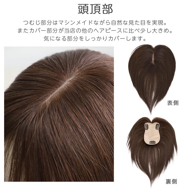 Brightlele トップカバー 20cm 部分手植え レミー 人毛100% 部分 Brightlele トップカバー 20cm 部分手植え レミー 人毛100% 部分