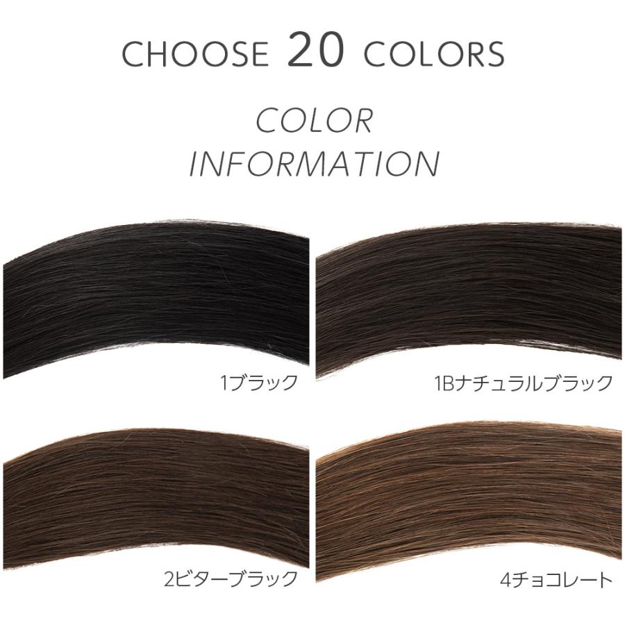 Brightlele 45cm10本分(5シート) 人毛シールエクステ 人毛 Brightlele 45cm10本分(5シート) 人毛シールエクステ 人毛