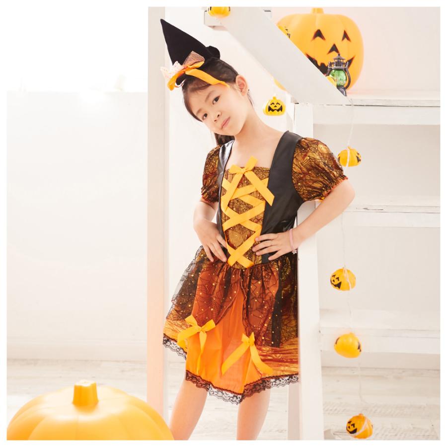 Brightlele（ブライトララ） ハロウィン コスプレ 衣装 子供 かぼちゃ