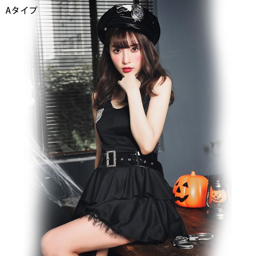 Brightlele（ブライトララ） ハロウィン コスプレ ポリス コスチューム