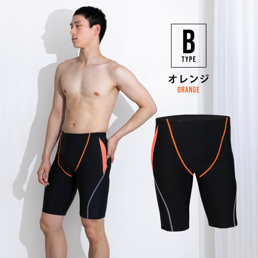 水着 メンズ 男性用水着 競泳水着 フィットネス水着 スイムパンツ 水泳 ハーフスパッツ 男性 競泳 スイムウェア スイミング スイミングパンツ 水泳パンツ｜brightlele｜24