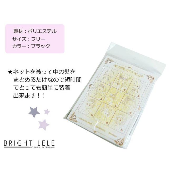 ウィッグ ウイッグ フルウィッグ 専用ネット ウィッグケア ウィッグ専用ネット net | Brightlele | 02