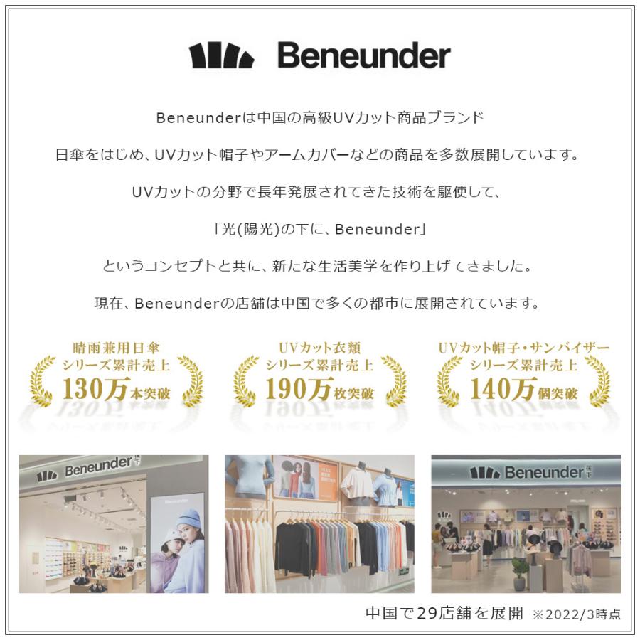 Beneunder UVカットアウター ラッシュガード レディース 長袖 パーカー 接触冷感 おしゃれ UPF50+ 体型カバー UVカット アウター 母の日｜brightlele｜06