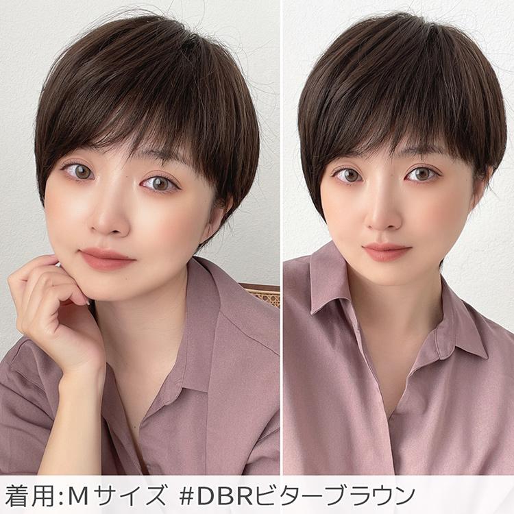 Brightlele 医療用ウィッグ ウィッグ ショート ボブ 人毛 人毛 Brightlele 医療用ウィッグ ウィッグ ショート ボブ 人毛 人毛
