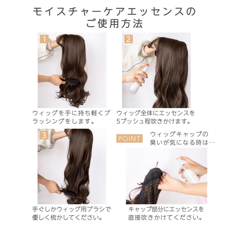 Brightlele 日本製エッセンス付き ウィッグケアセット ウィッグ ケア 
