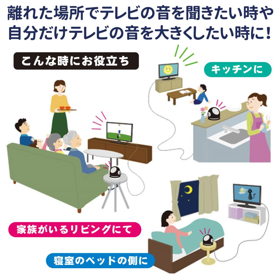 耳もと お手元 スピーカー テレビスピーカー 手もとで聞こえる君 孫 |  | 05