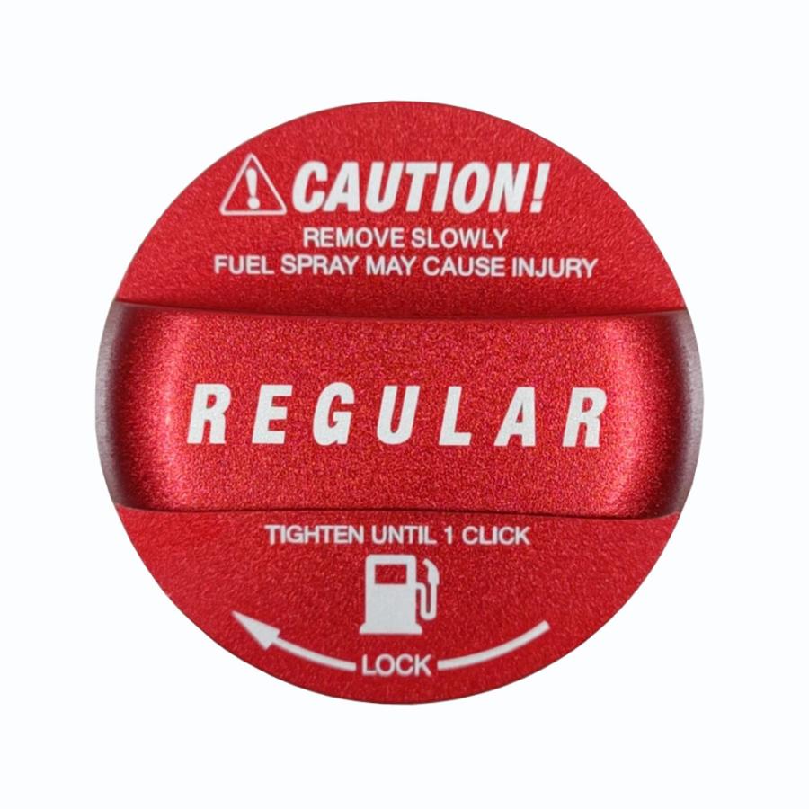 アルミ製 給油口キャップカバー レギュラー ガソリン レヴォーグ