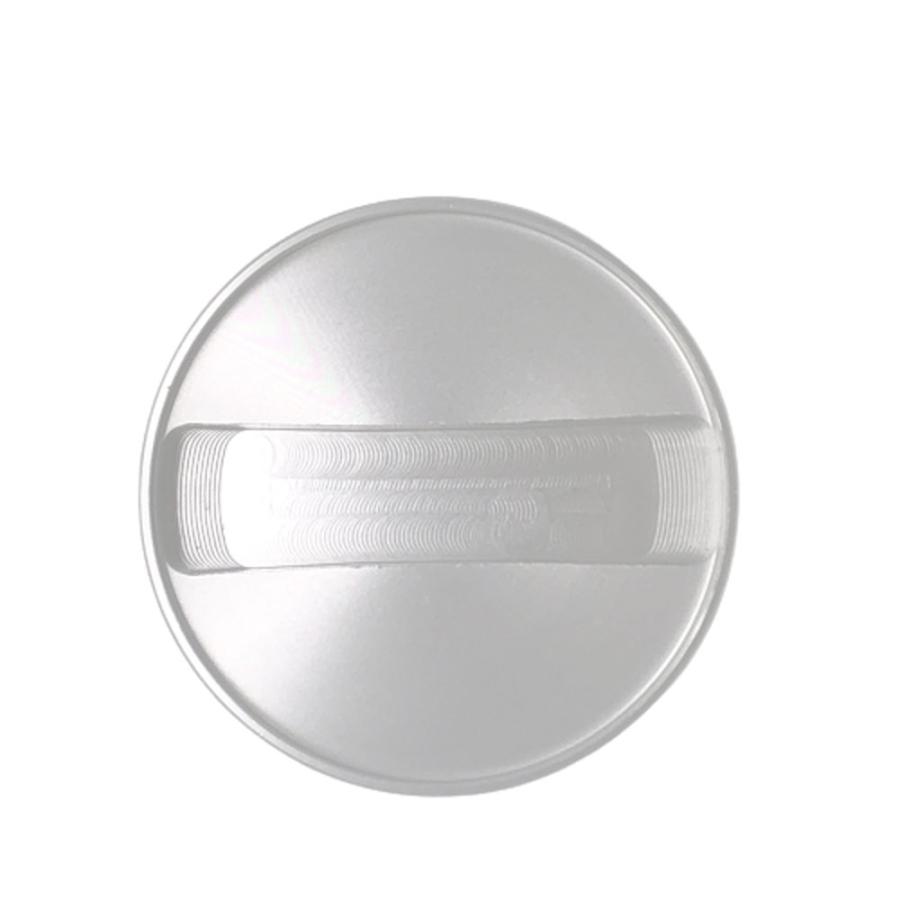 アルミ製 給油口キャップカバー （シルバー） TOYOTA車用 HIACE NOAH