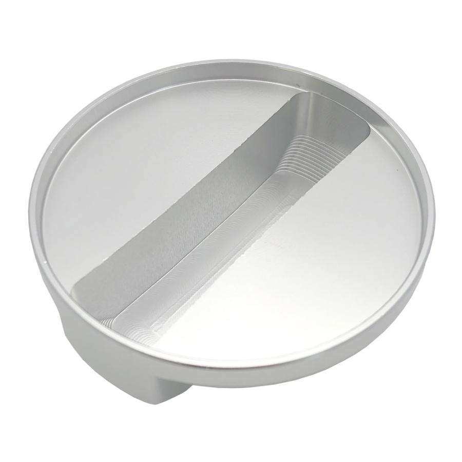 アルミ製 給油口キャップカバー （シルバー） TOYOTA車用 HIACE