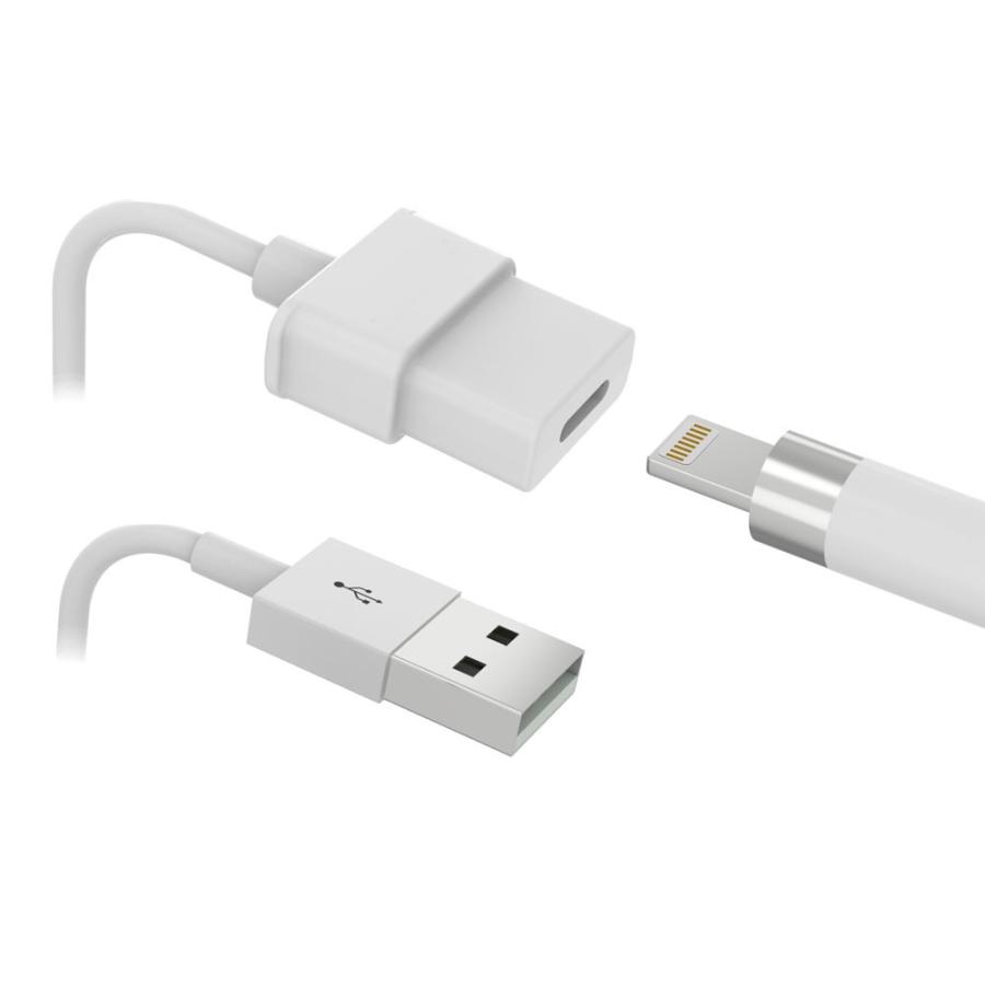 アップルペンシル用 最大 x6倍速 高速充電ケーブル 12cm Ultra Fast Charging Cable 第一世代用 applepencil｜brightonnet-store｜02