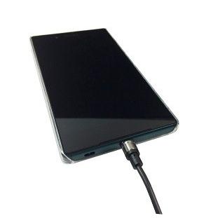 訳アリ特価】マグネット式充電専用ケーブル 二股ケーブル (USB Type-C