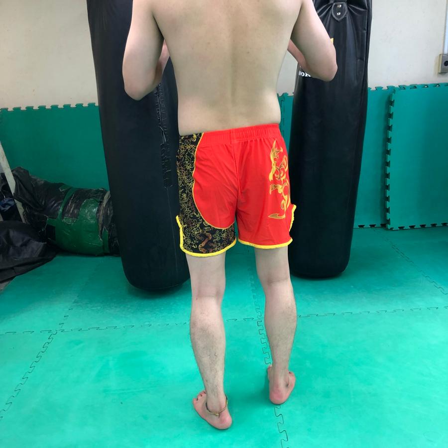 ムエタイ パンツ キック ボクシング K-1 トランクス 試合 練習 プロ アマ 男 女 兼用 ポリエステル |  | 16