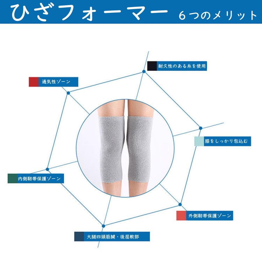 膝ウォーマー レッグウォーマー ひざウォーマー 膝サポーター レ ディース 女性 防寒 保温 蒸れな い 冷え対策 保温 膝あて フリー サイズ あったか 2枚セット |  | 13