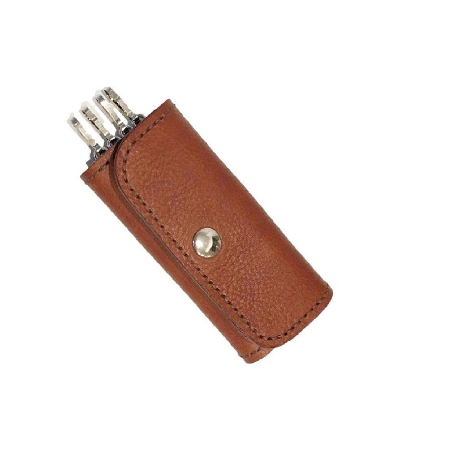 キーケース メンズ 4連 スナップ ボタン 日本製 本革 手縫い 高級 レザー 小さめ 贈り物 |  | 01