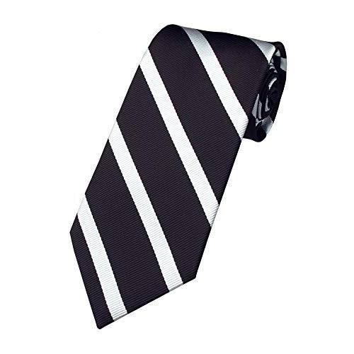 手数料安い Fairfax フェアファクス レップ ストライプ ネクタイ 5色 100 シルク ブラウン 国内最安値 Ventas Capressocafe Com