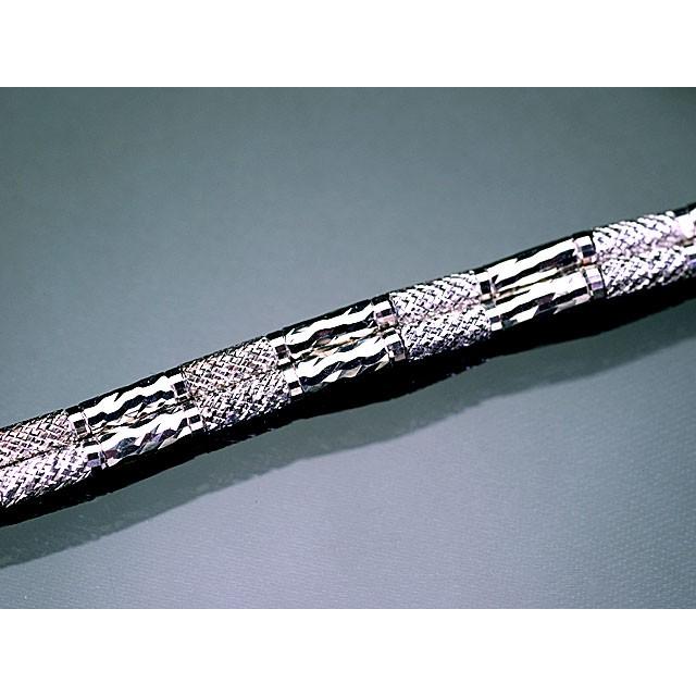 ネックレス/ブレスレット・K18ホワイトゴールド デザインチェーン(マグネットチェーン)太さ2.5mm 長さ70cm 4℃(ヨンドシー)ダイヤモンドK18ホワイトゴールド(WG)ネックレス 111721123220