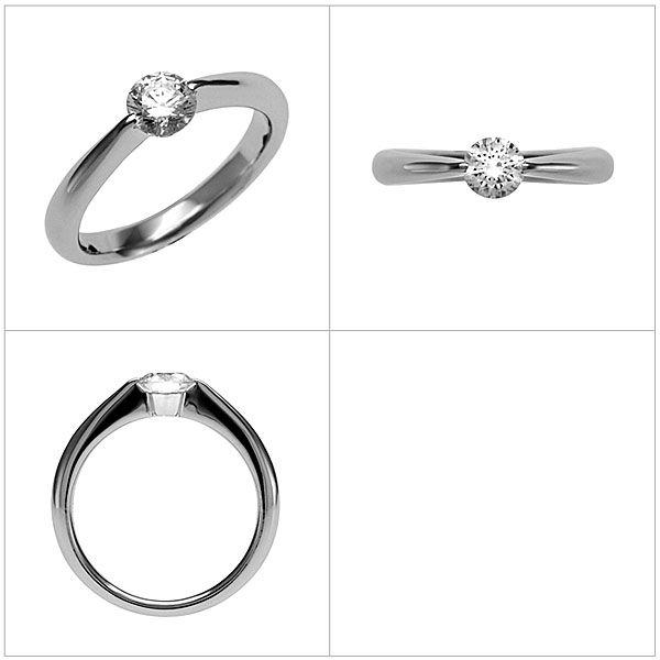 限定品 ダイヤモンド リング エンゲージリング 婚約指輪 結婚指輪 Pt900 プラチナ ダイヤモンド モデレイト(中石別売) 【NAN1005942845】(35229円)