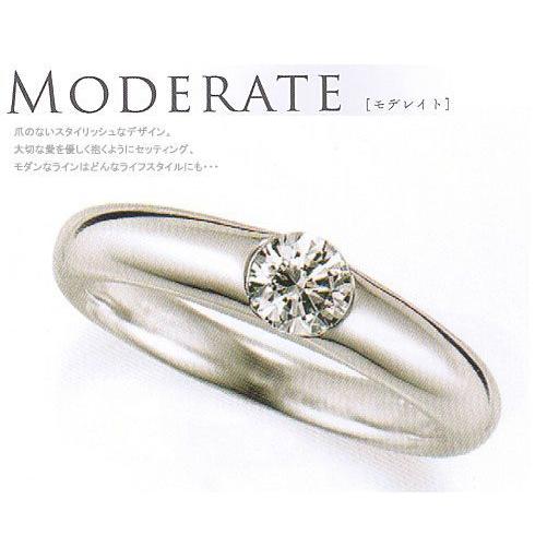 ダイヤモンド リング エンゲージリング 婚約指輪 結婚指輪 Pt900 プラチナ ダイヤモンド モデレイト(中石別売)(50393円)