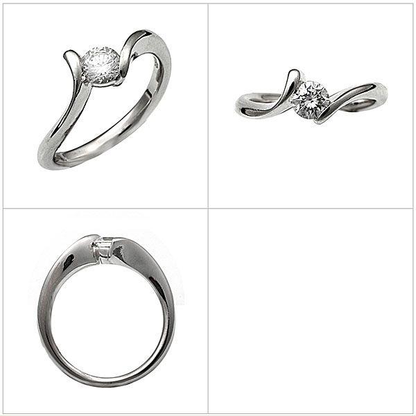 【値段交渉可：送料込】 ダイヤモンド リング エンゲージリング 婚約指輪 結婚指輪 Pt900 プラチナ ダイヤモンド モデレイト(中石別売) 【LWH1427861299】(50005円)