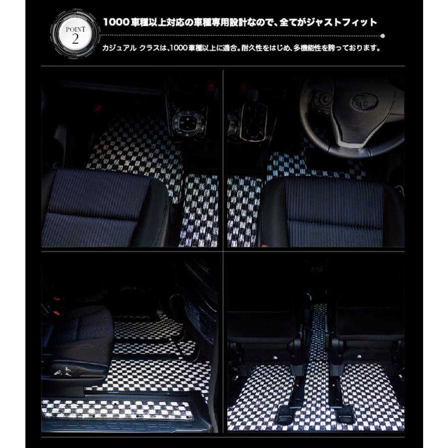 BMW 4シリーズ F32 クーペ フロアマット 4セット  右ハンドル H 25.09〜 4枚SET ジュアルクラス 日本製品 カット 固定 掃除 洗浄 防止 車 おすすめ おし｜brightx2727｜14