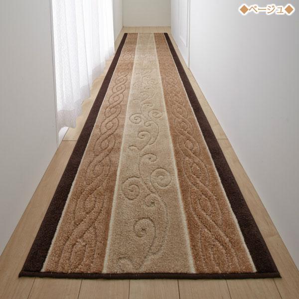 廊下マット 廊下敷き 80cm×180cm ステラトルコ製生地使用 日本製 廊下