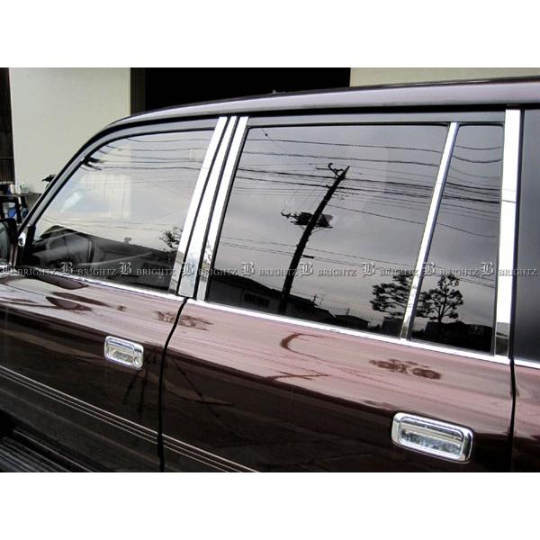 ブライツ BRIGHTZ ランクル 80系 超鏡面ステンレスメッキピラーパネル