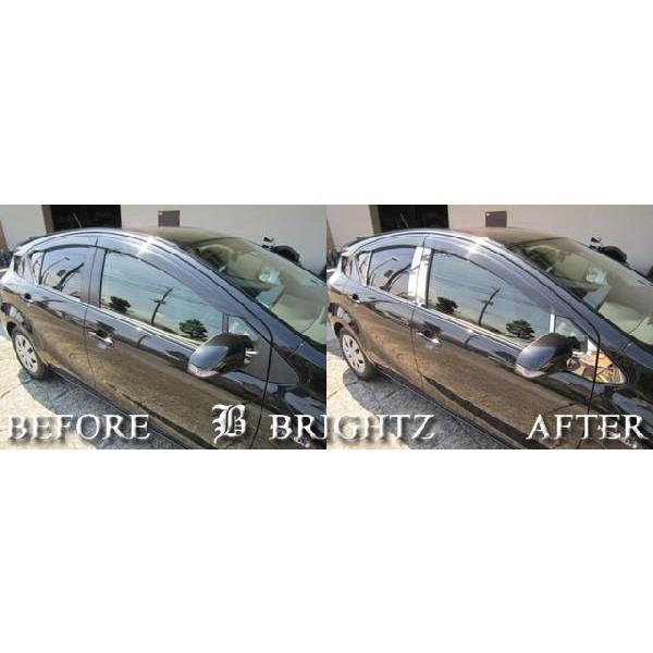 ブライツ BRIGHTZ アクア NHP10 NHP10H 超鏡面ステンレスメッキピラー